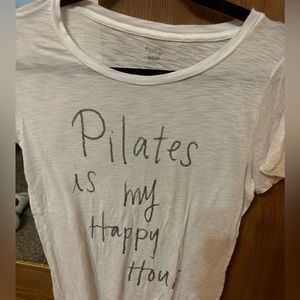 Pilates is My Happy Hour tee